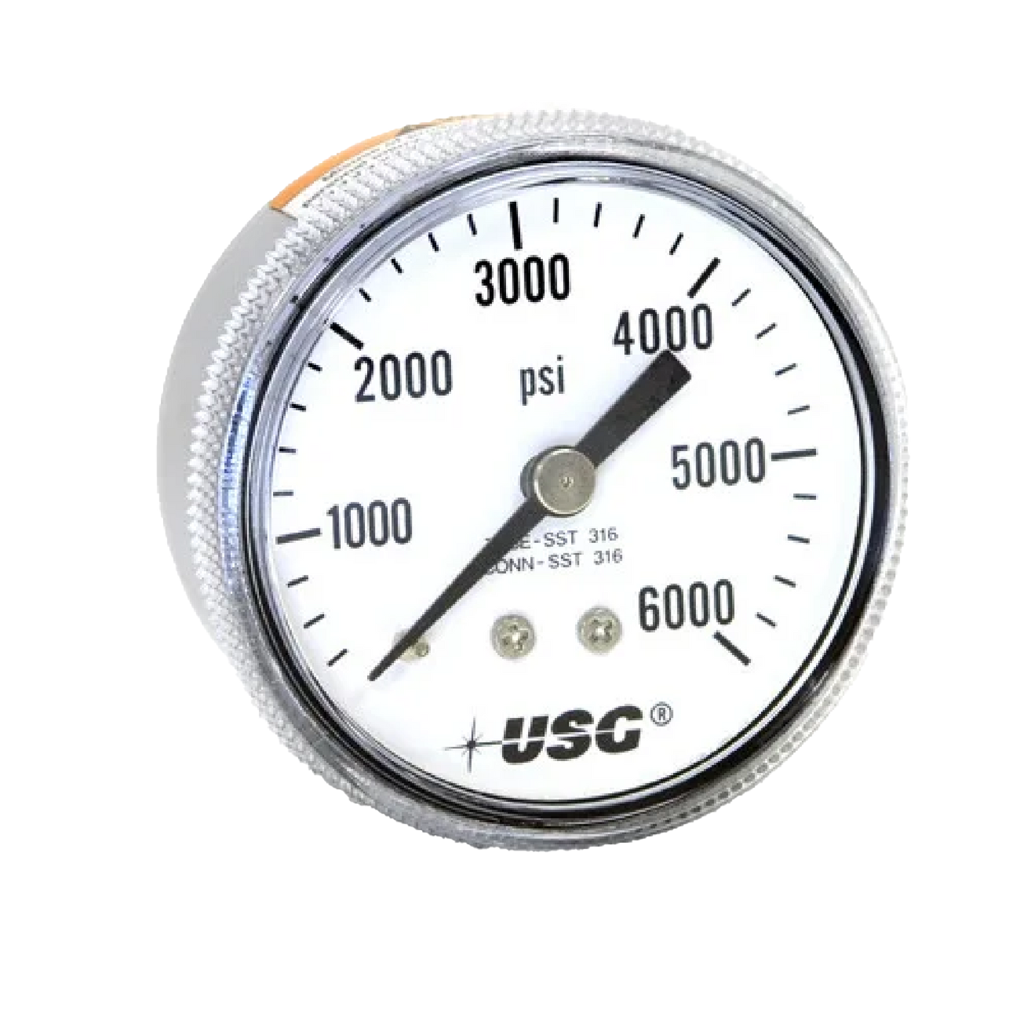 Ametek US Gauge 0-3000 PSI 1/8" NPT 1.5" Analog Pressure Gauge