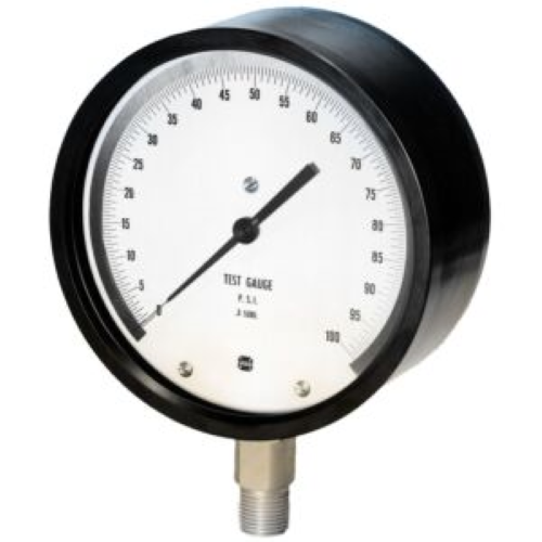 0-2000 PSI 1/2" NPT 4.5" US Gauge Analog Pressure Test Gauge