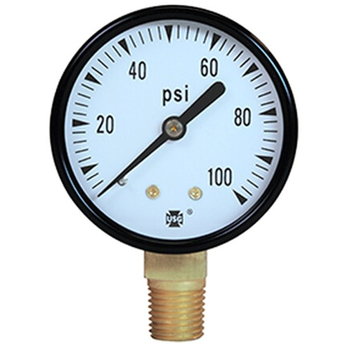 0-30 PSI 1/4" NPT 2" US Gauge Analog Pressure Gauge