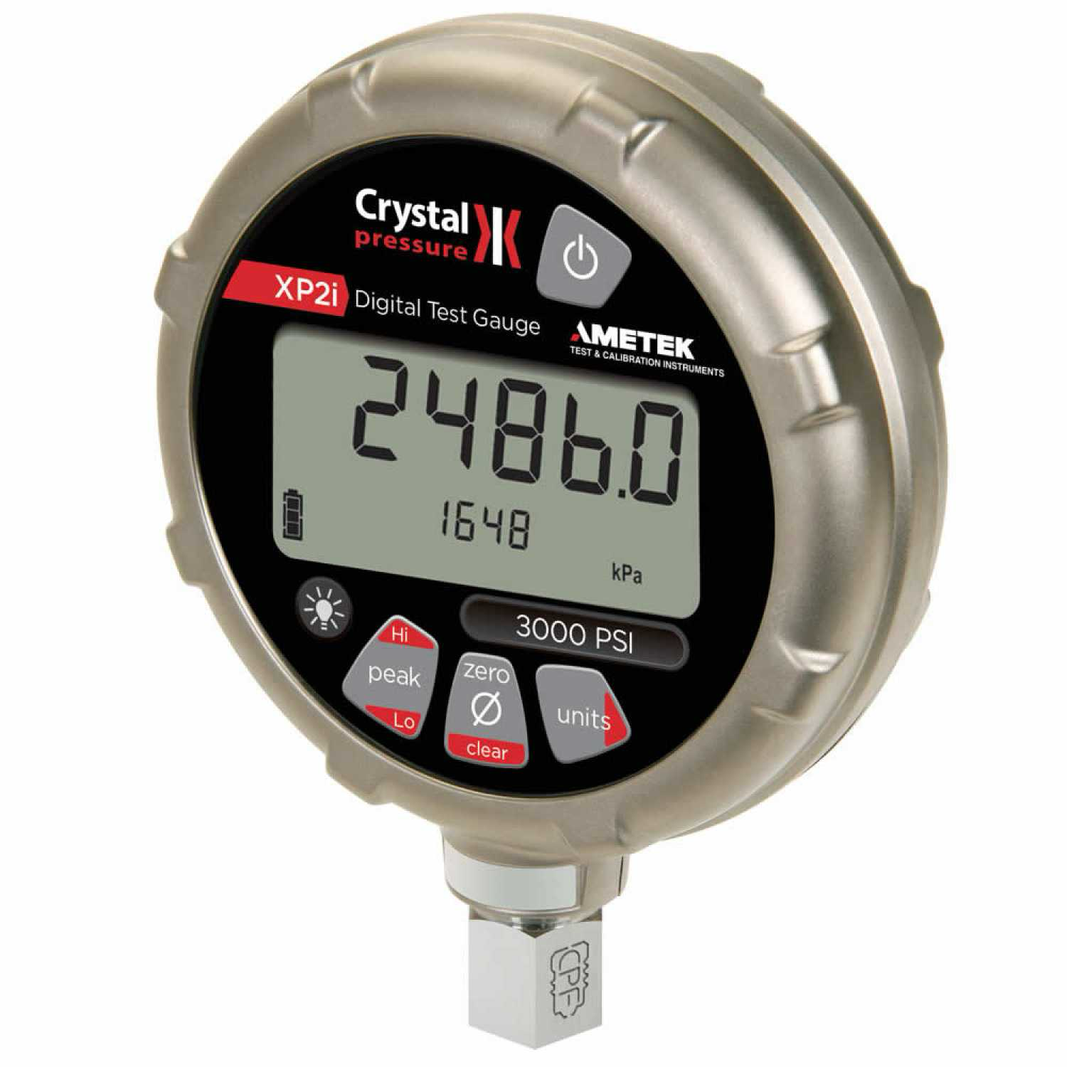 Ametek Crystal XP2i 0-30 PSI Digital Pressure Gauge