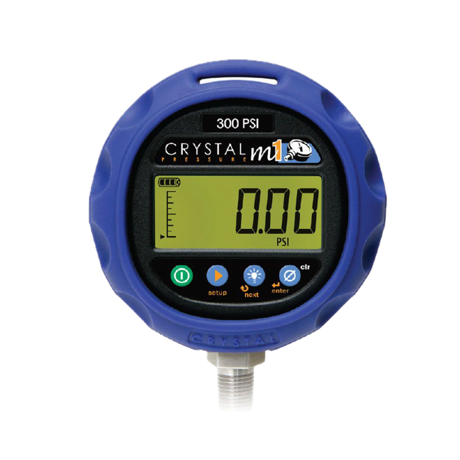 Ametek Crystal M1 0-1000 PSI Digital Pressure Gauge