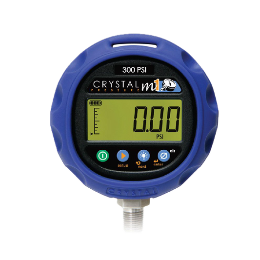 0-1000 PSI Crystal M1 Digital Pressure Gauge