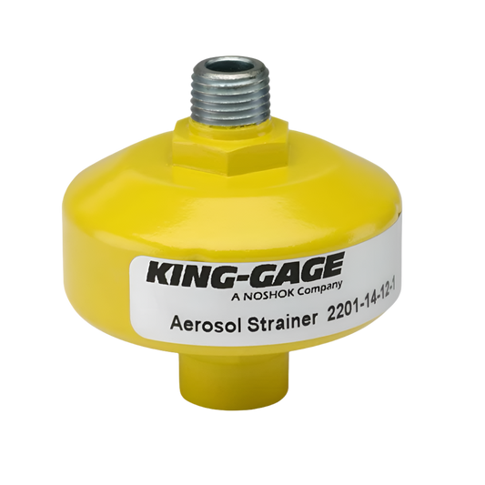 1/4" NPT FF KING-GAGE Aerosol Disposable Strainer