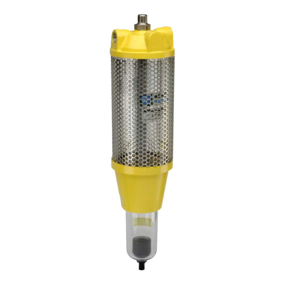 MS-1 Manual Drain King-Gage Visi-Guard Polycarbonate Sump Filter/Dryer