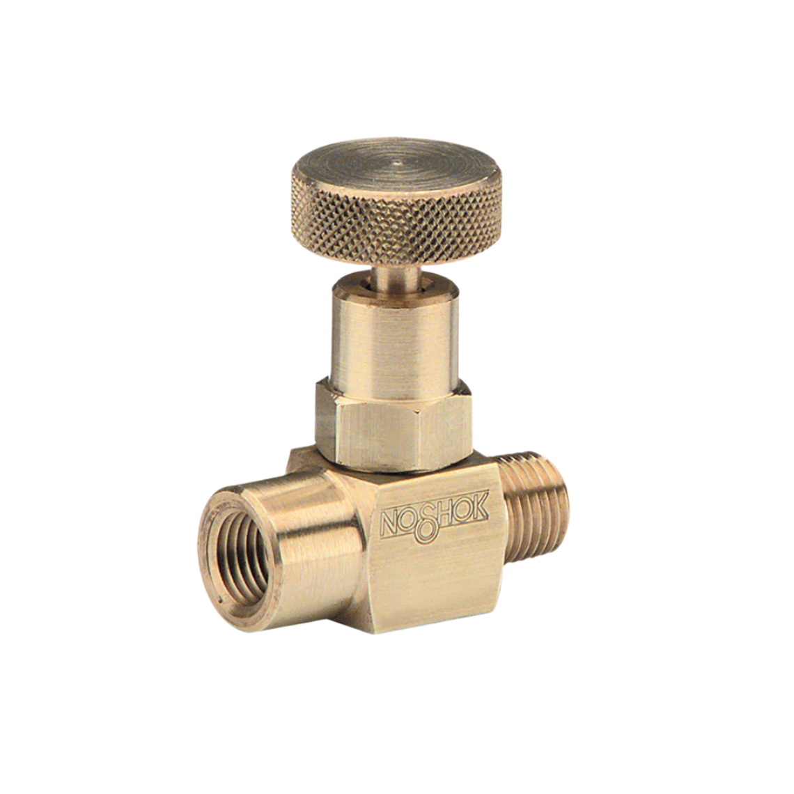 Brass MFB Noshok Hard Seat Needle Valve