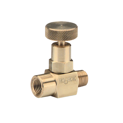 Brass MFB Noshok Hard Seat Needle Valve