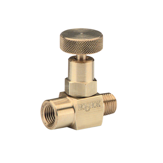 Brass Noshok FFB Hard Seat Needle Valve