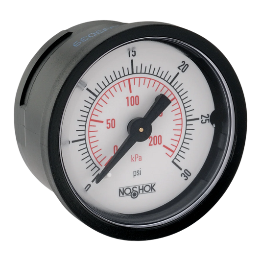 160 PSI/kg/cm2 1/8" NPT 1.5" Noshok Analog Pressure Gauge