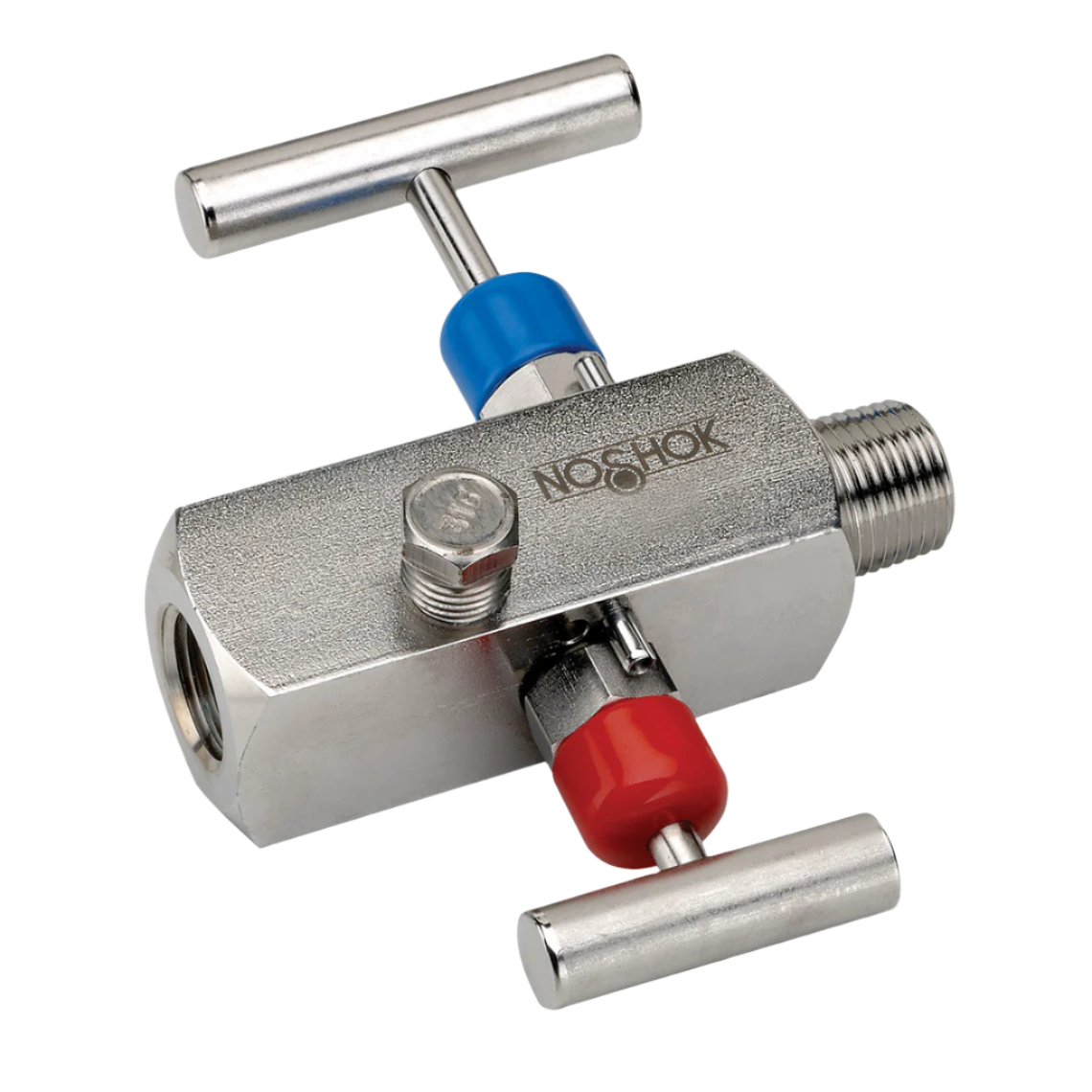 Stainless Steel MFS Noshok Soft Seat Block & Bleed Valve