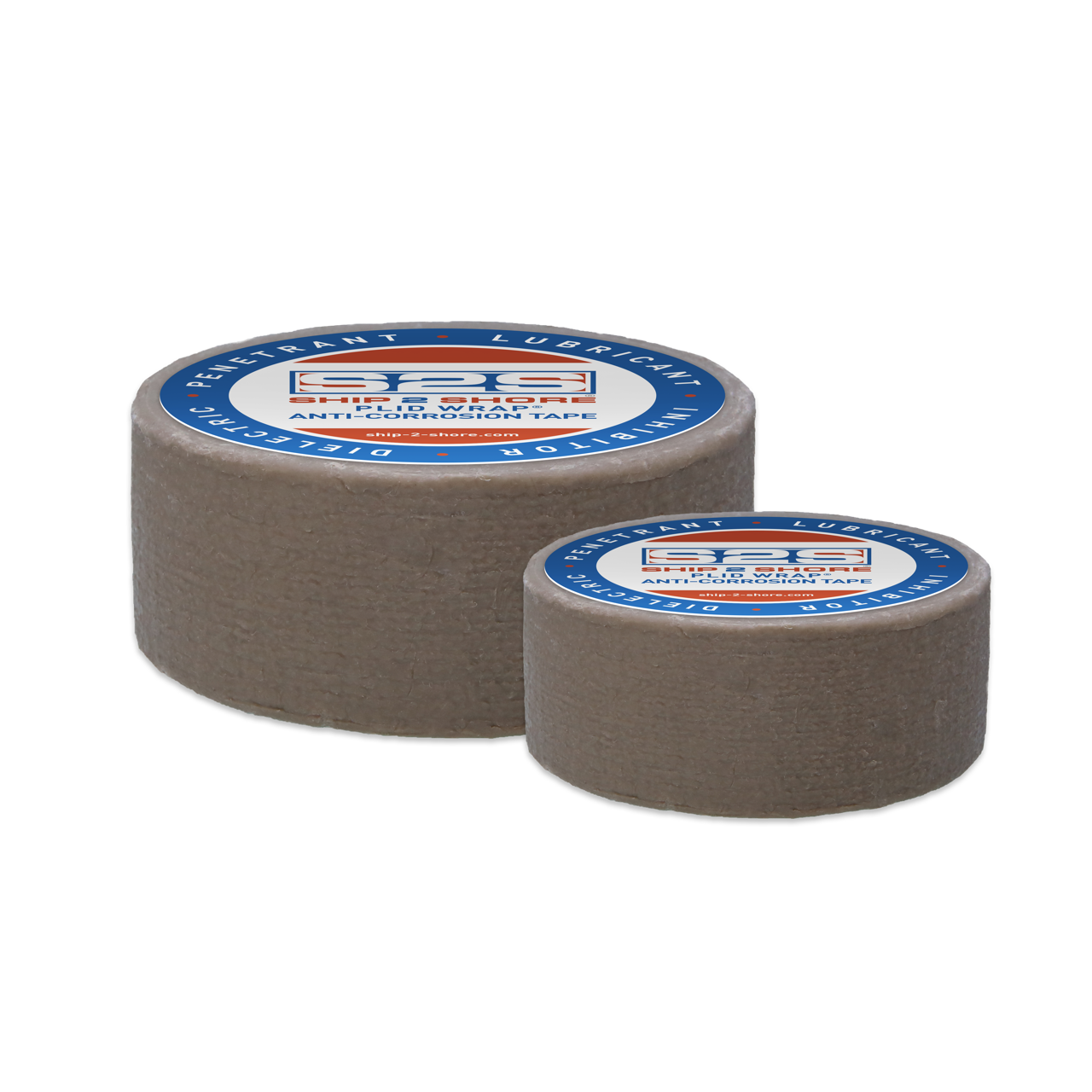 Ship 2 Shore - PLID Wrap, Anti-Corrosion Tape (Grey), 50mm (2") X 10M, single roll