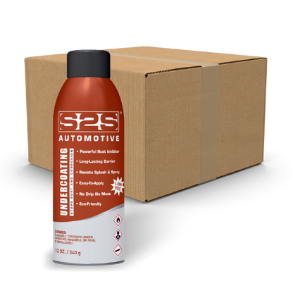 Ship 2 Shore - Automotive Rust Proofing, Aerosol Can, 340g (12 oz), Case of 12 cans
