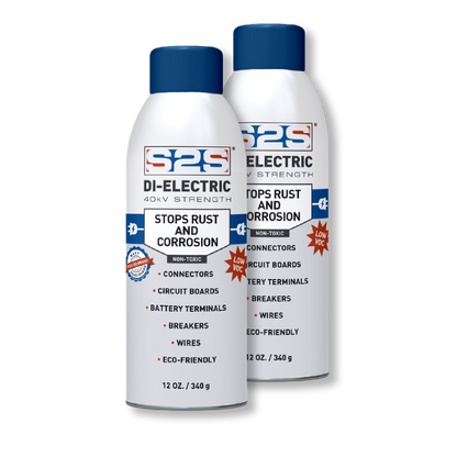 Ship 2 Shore - Di-Electric Spray, 2-pack of Aerosol Cans, 180g (6.3 oz)