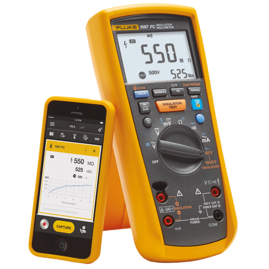 2-in-1 Fluke 1587 FC Insulation Multimeter