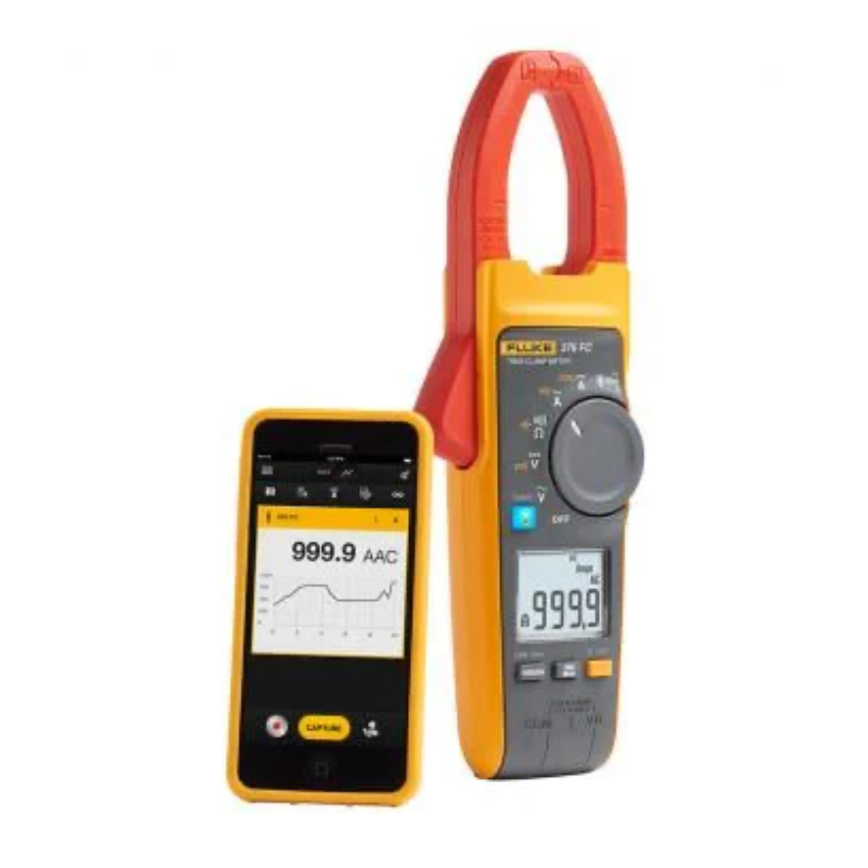 1000V/1000A AC/DC Fluke-376 FC Clamp Meter w/ Probe