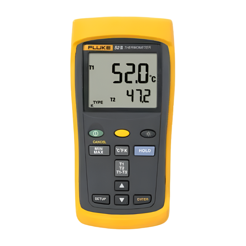 60HZ Fluke 52-2 Dual-Input Digital Thermometer