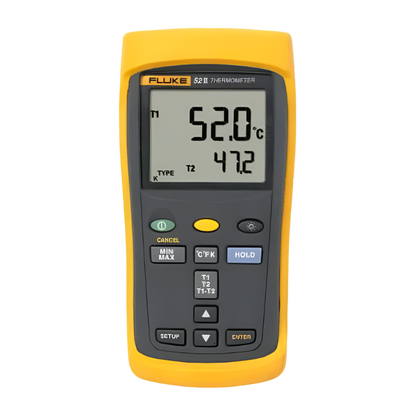 60HZ Fluke 52-2 Dual-Input Digital Thermometer