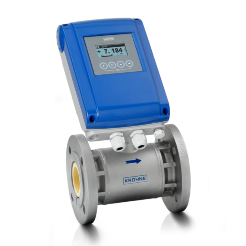 Krohne Optiflux 5100 Chemical Processing Electromagnetic Flow Meter